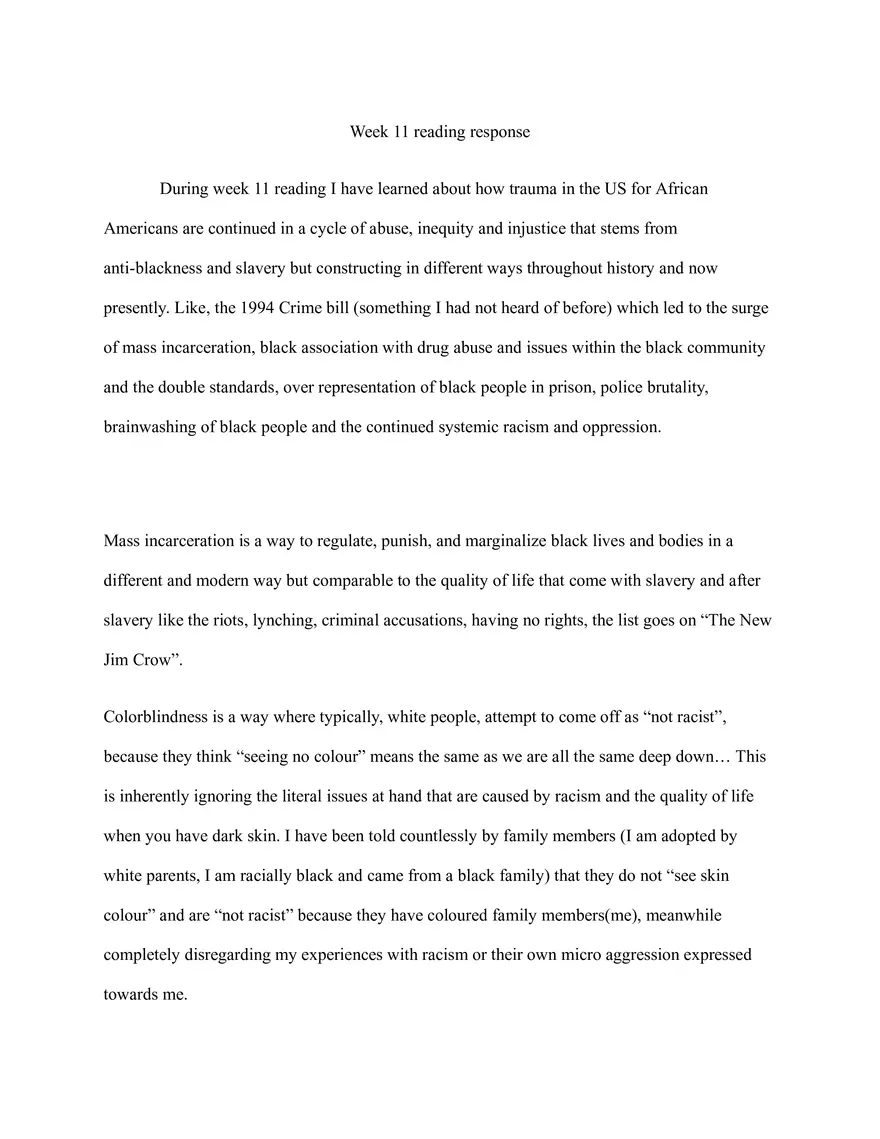 The Enduring Cycle of Anti-Blackness and Trauma - Page 1