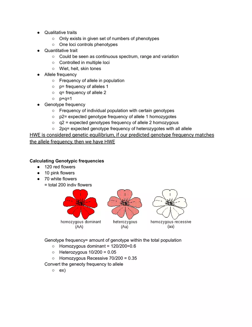 Qualitative Traits - Page 1