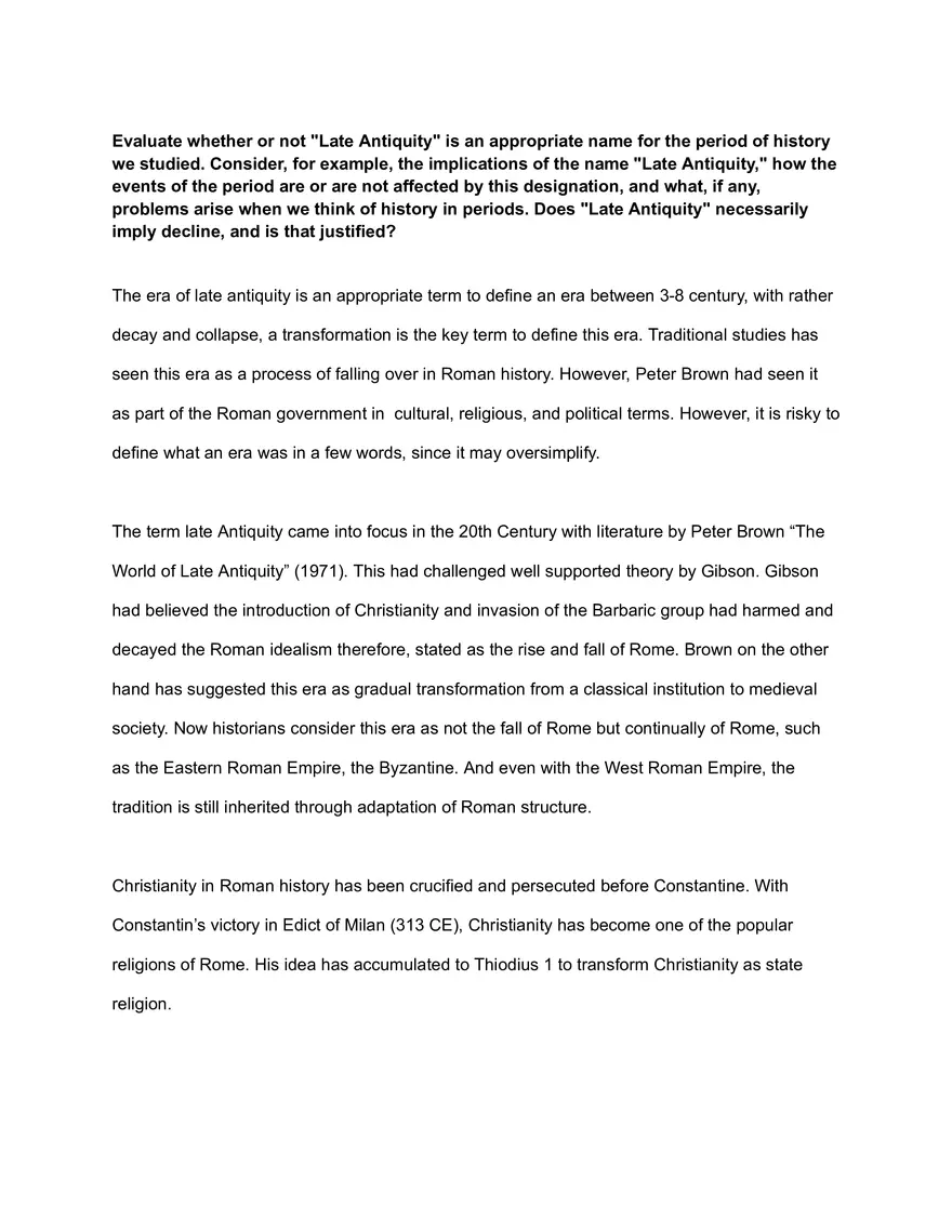 Finals Essay Prep - Page 1