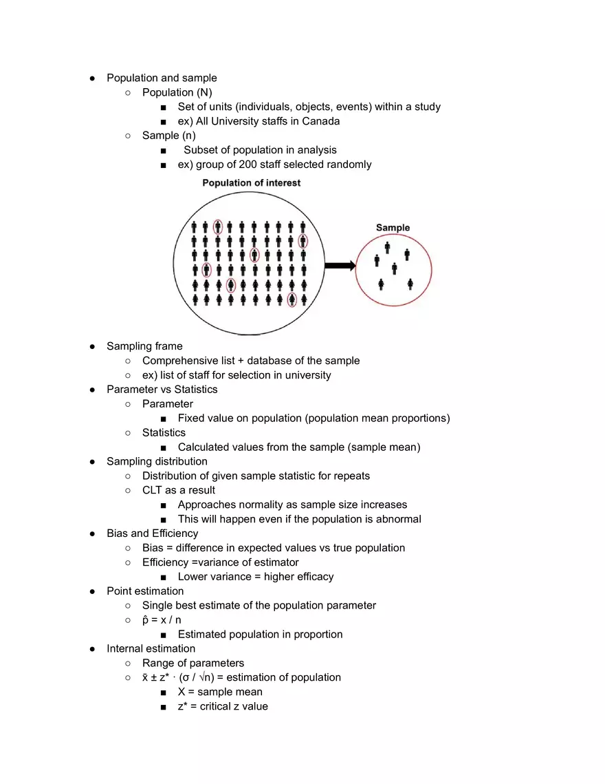 Sample Theory - Page 1
