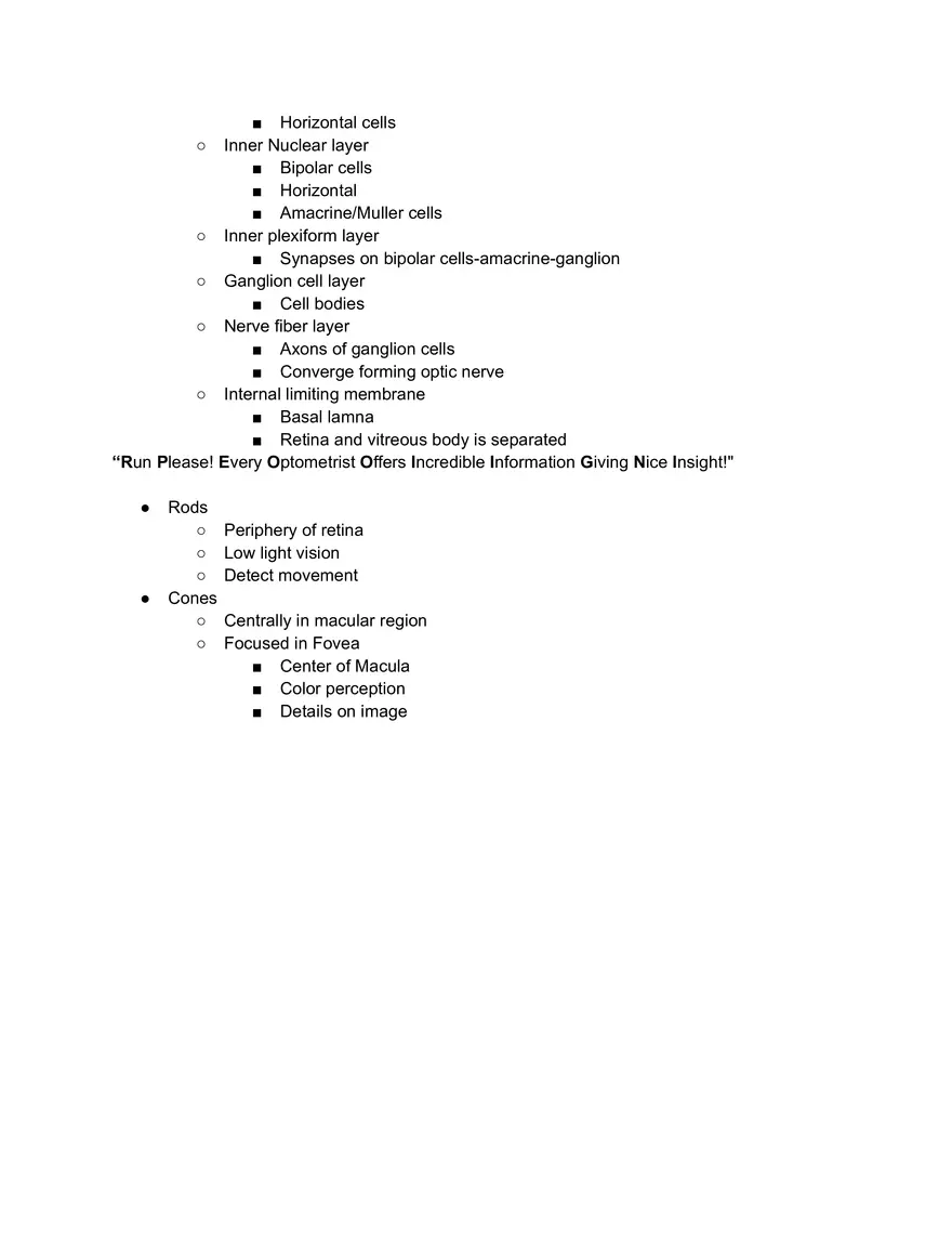 Internal Layer of the Eye - Page 2