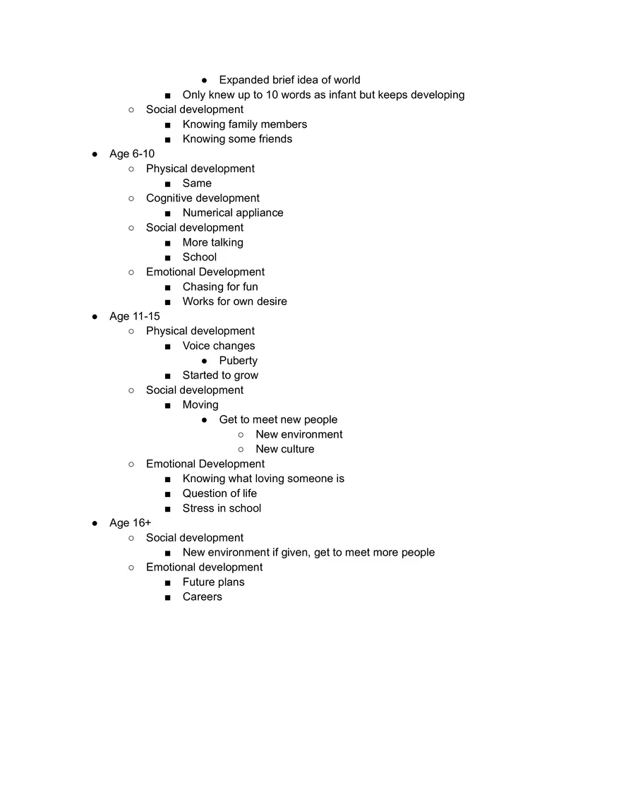 Human Growth & Development Factors - Page 2