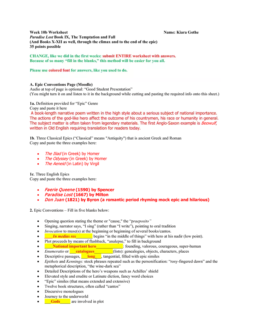 Week 10b Worksheet - Page 1