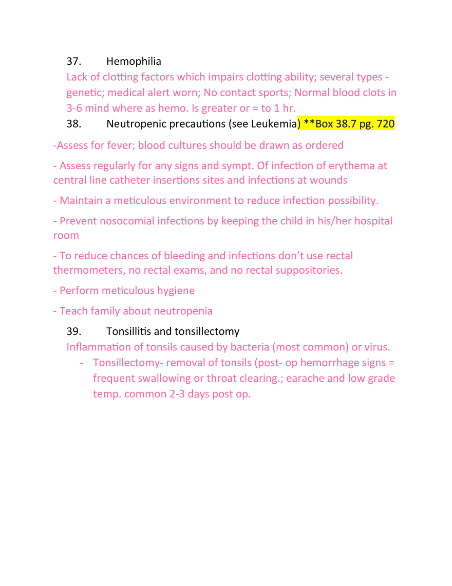 Section 2 Peds Review Guide - Page 7