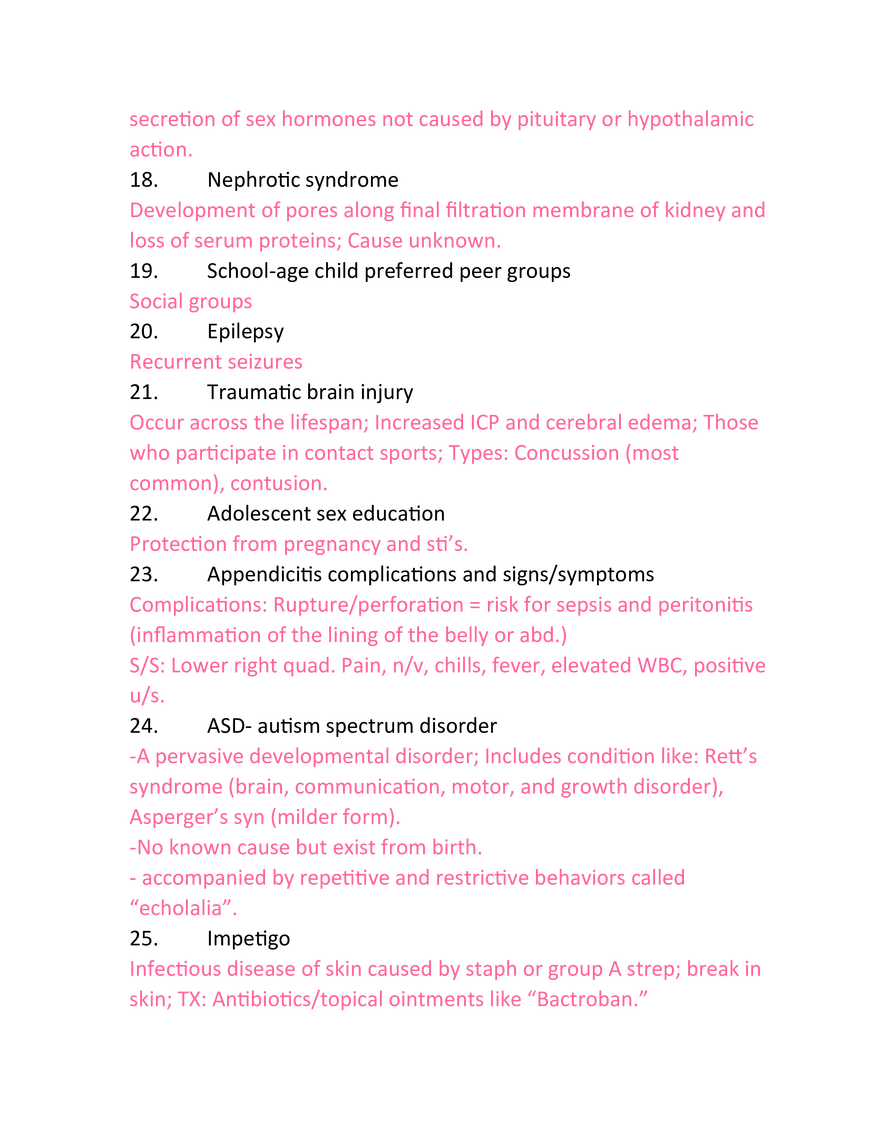 Section 2 Peds Review Guide - Page 4