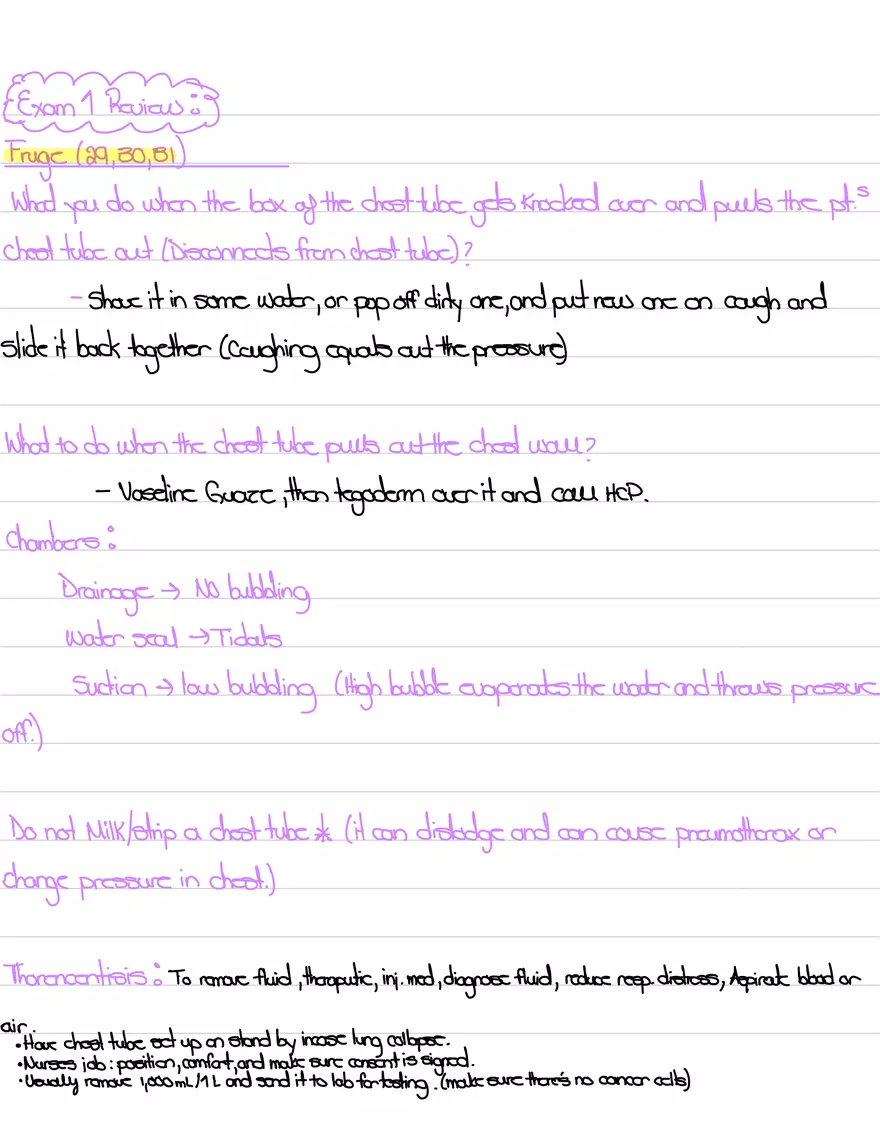 Exam 1 Review: Fruge - Page 1