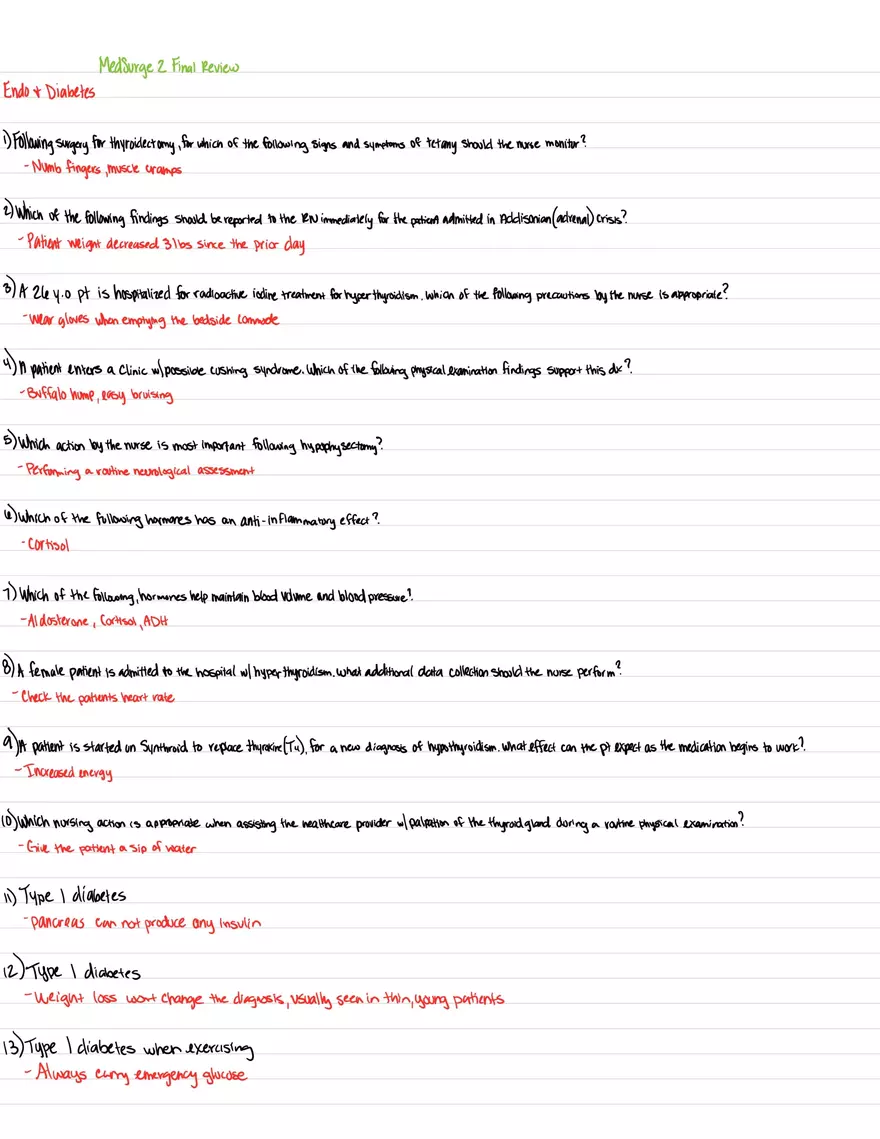 Endocrine DM Review - Page 1