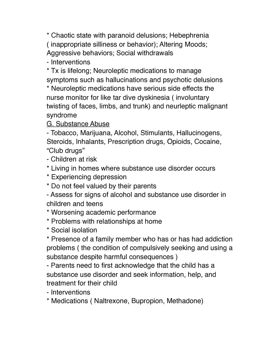 Adolescent Mental Health Disorders - Page 19