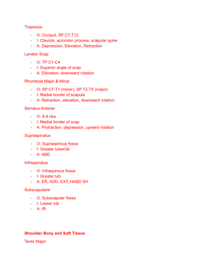 Shoulder Bony and Soft Tissue - Page 4