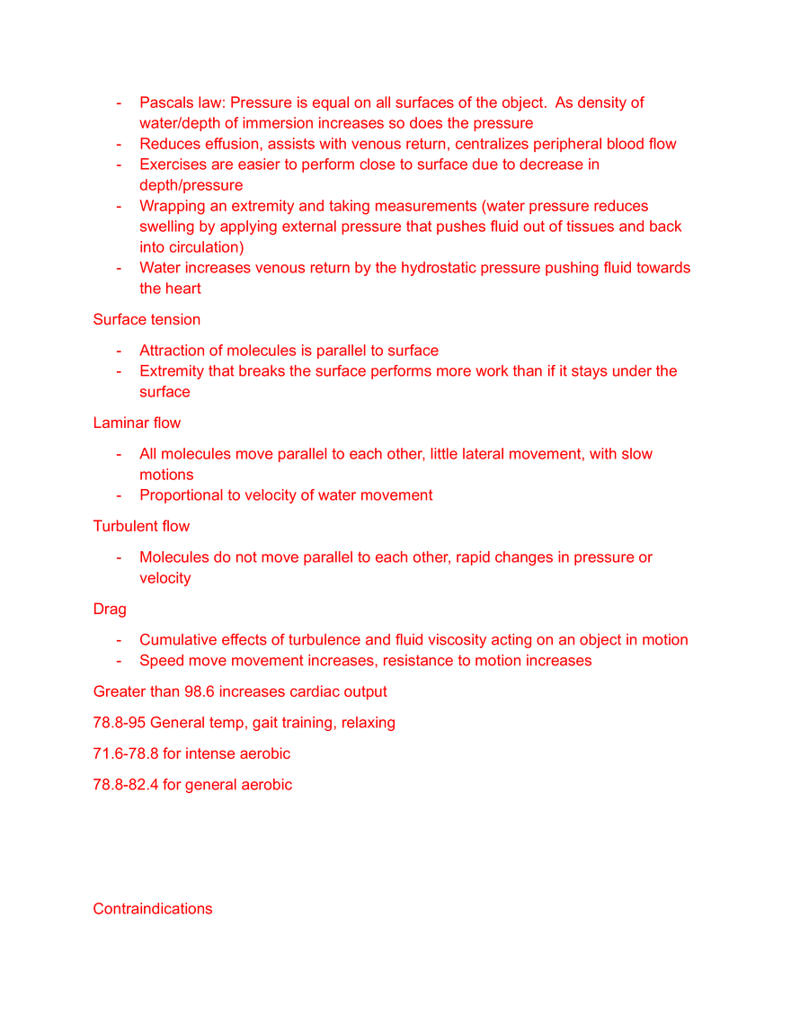 Aquatic Therapy Lecture #2 - Page 2