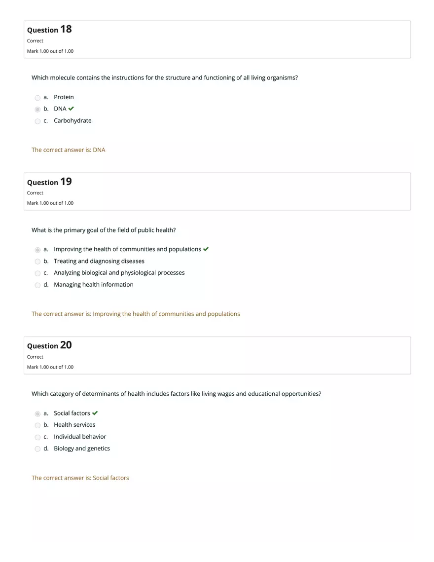 HS1101 Review Quiz: Attempt Review - Page 11