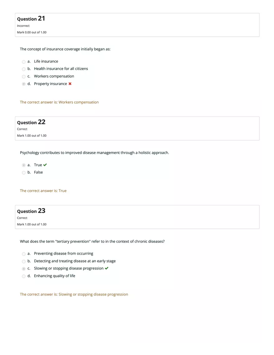 HS1101 Review Quiz: Attempt Review - Page 12