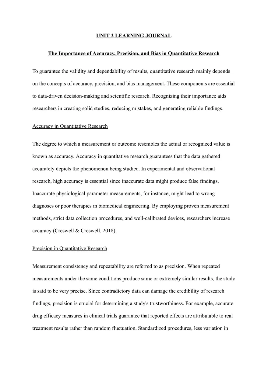 UNIT 2: Learning Journal - Page 1