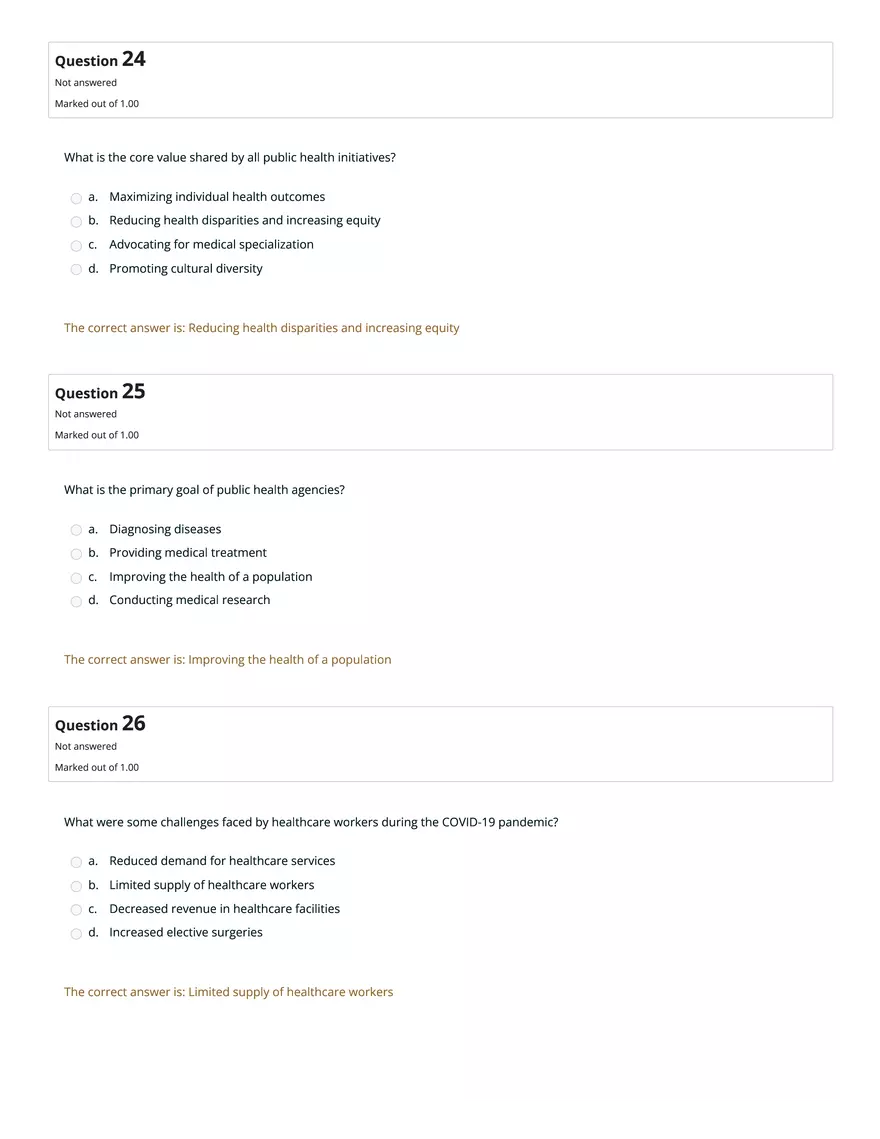 HS1101 Review Quiz: Attempt Review #2 - Page 13