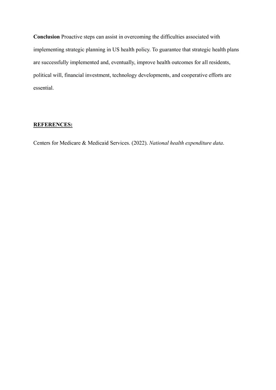 Potential Problems in the Application of Strategic Planning - Page 4