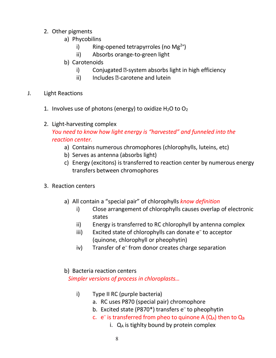 Exam 3 Review Metabolism and Energy Production - Page 9