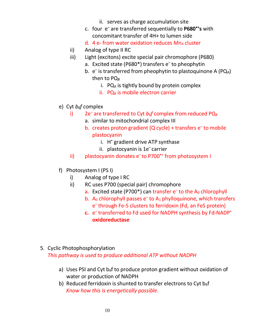 Exam 3 Review Metabolism and Energy Production - Page 11