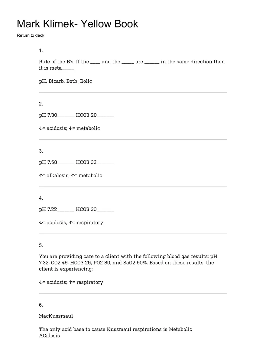 Mark Klimek­ Yellow Book - Page 1