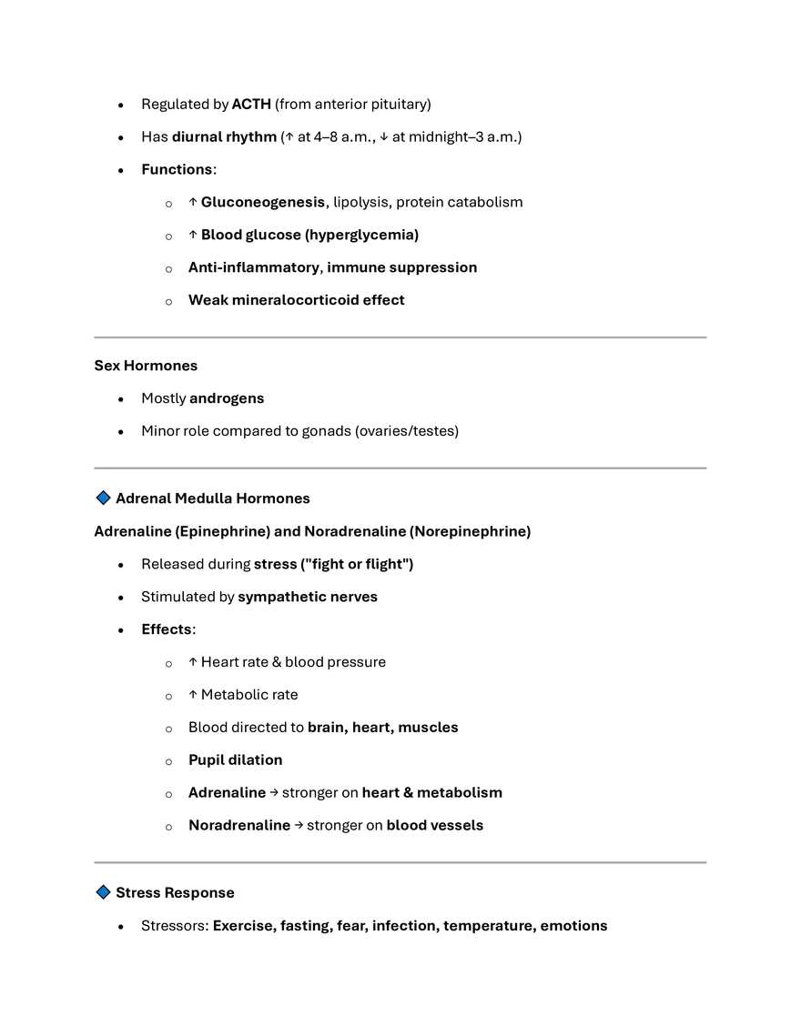 Lecture 12: The Endocrine System – Key Concepts & Exam Points - Page 14