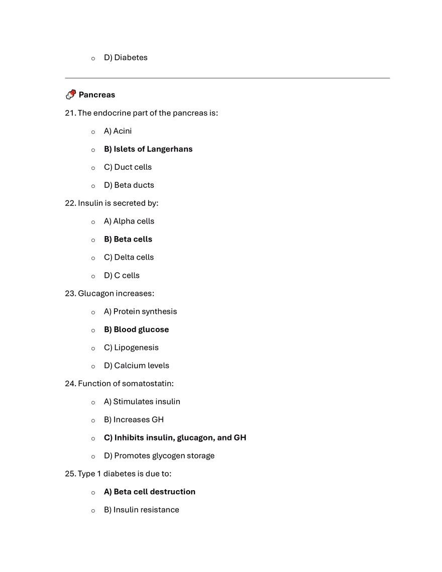 Lecture 12: The Endocrine System – Key Concepts & Exam Points - Page 5