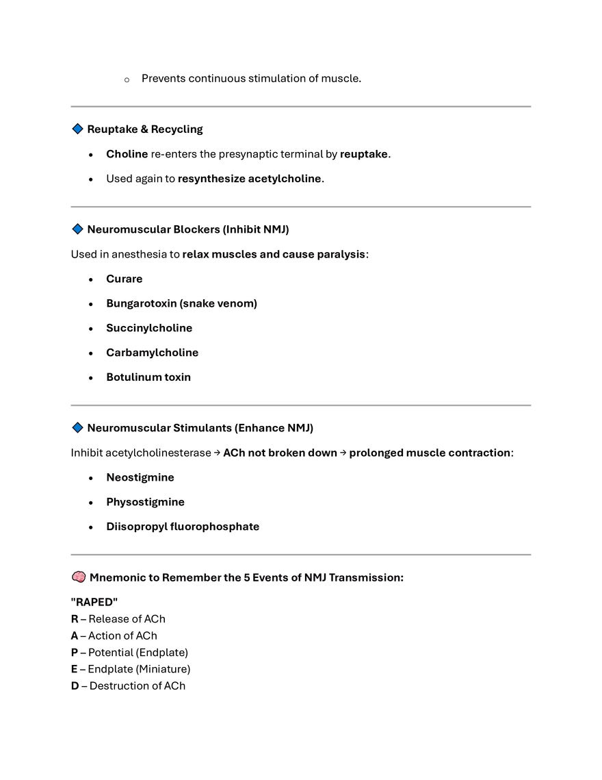 NMJ Summery and MCQS - Page 3