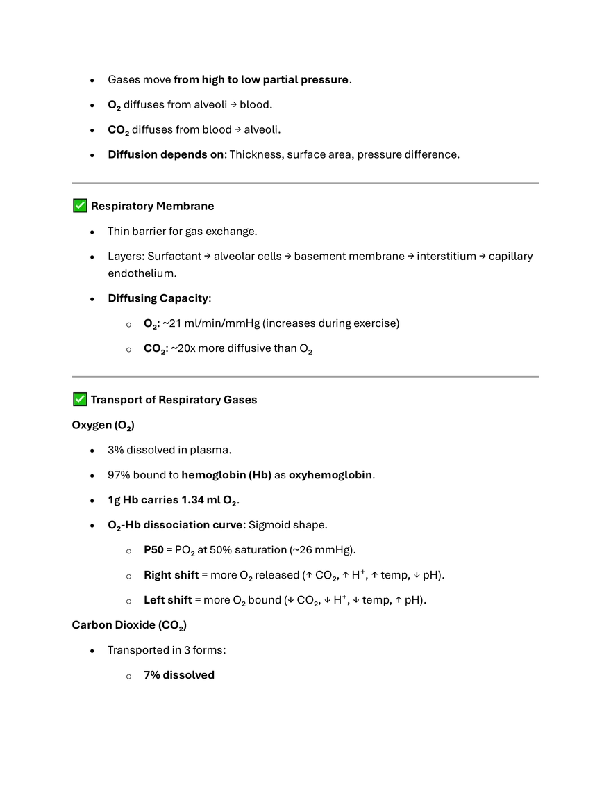 Respiratory System Overview - Page 4