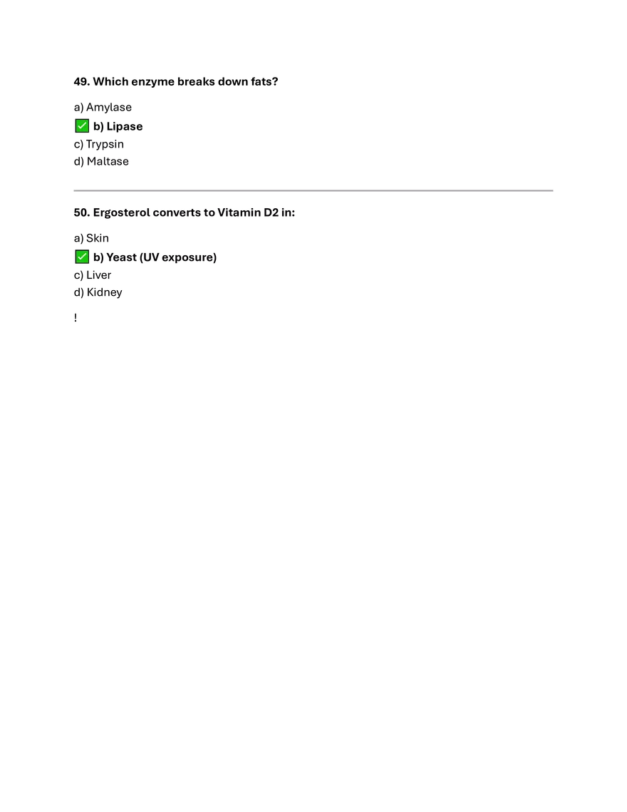 lipids Summery and MCQs. - Page 7
