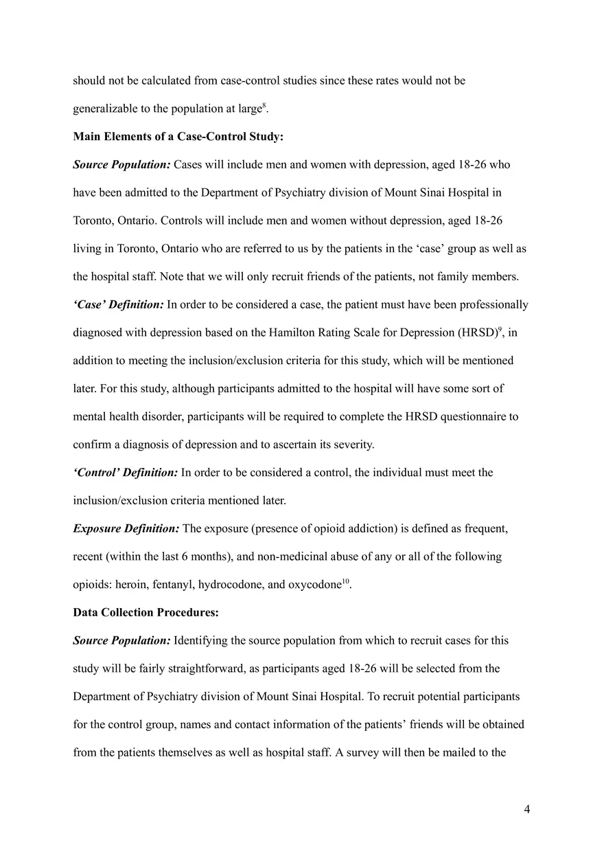 The Association Between Opioid Abuse and Depression in Young Adults - Page 4