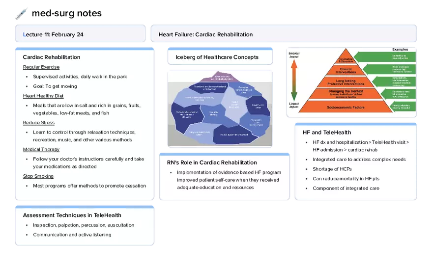Lecture 11: Heart Failure: Cardiac Rehabilitation - Page 1