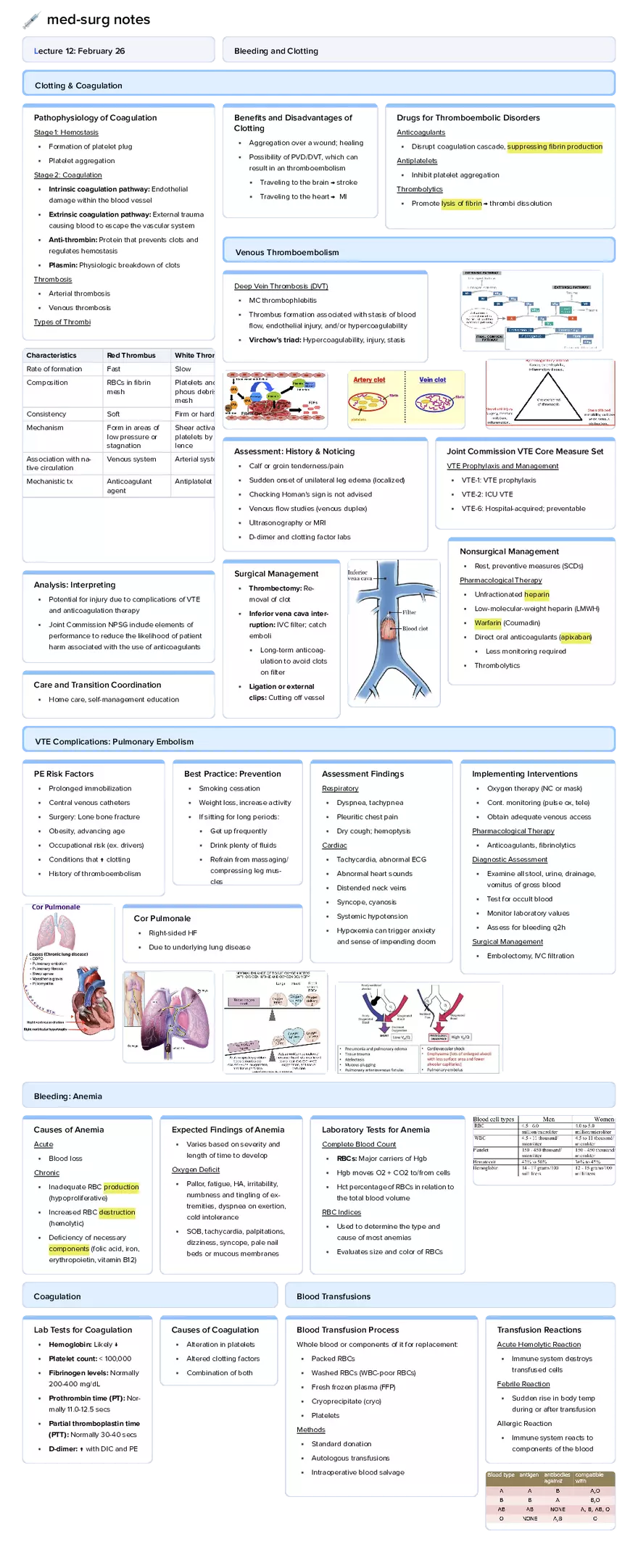 Lecture 12: Bleeding and Clotting - Page 1