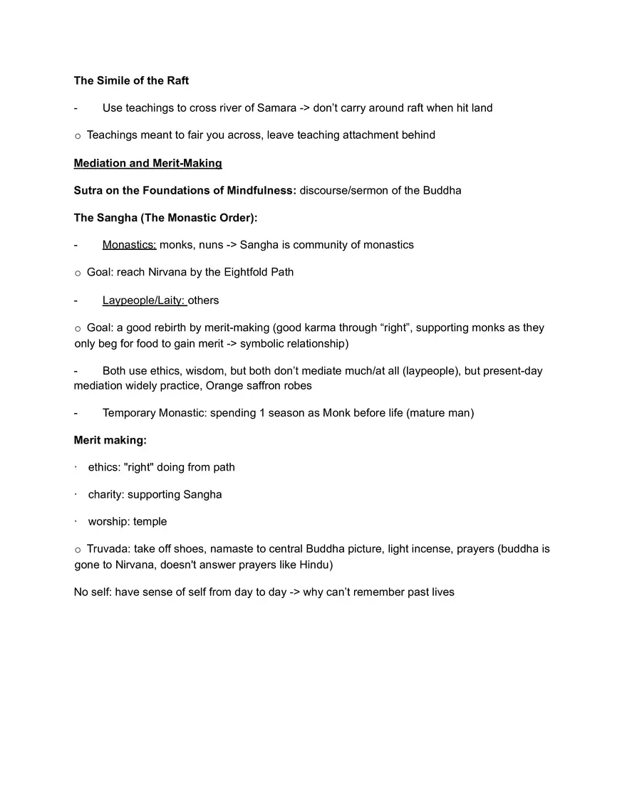 Unit 2, Lecture 3: The Four Noble Truths and Buddhist Philosophy - Page 2