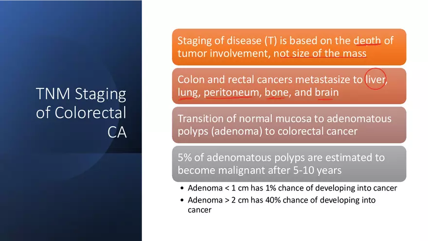 Colorectal Cancer Learning Materials - Page 30
