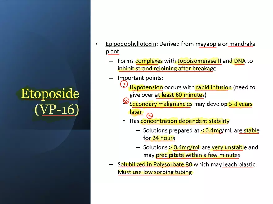 Lung Cancer Study Guide - Page 12
