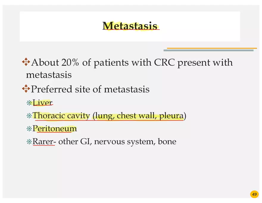 Colorectal Cancers Study Presentation - Page 41