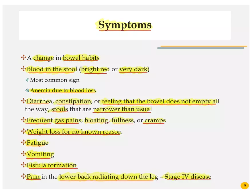 Colorectal Cancers Study Presentation - Page 42