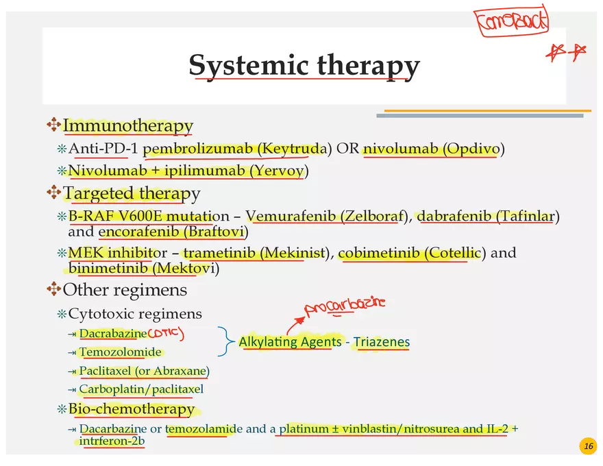 Skin Cancers Study Notes - Page 4