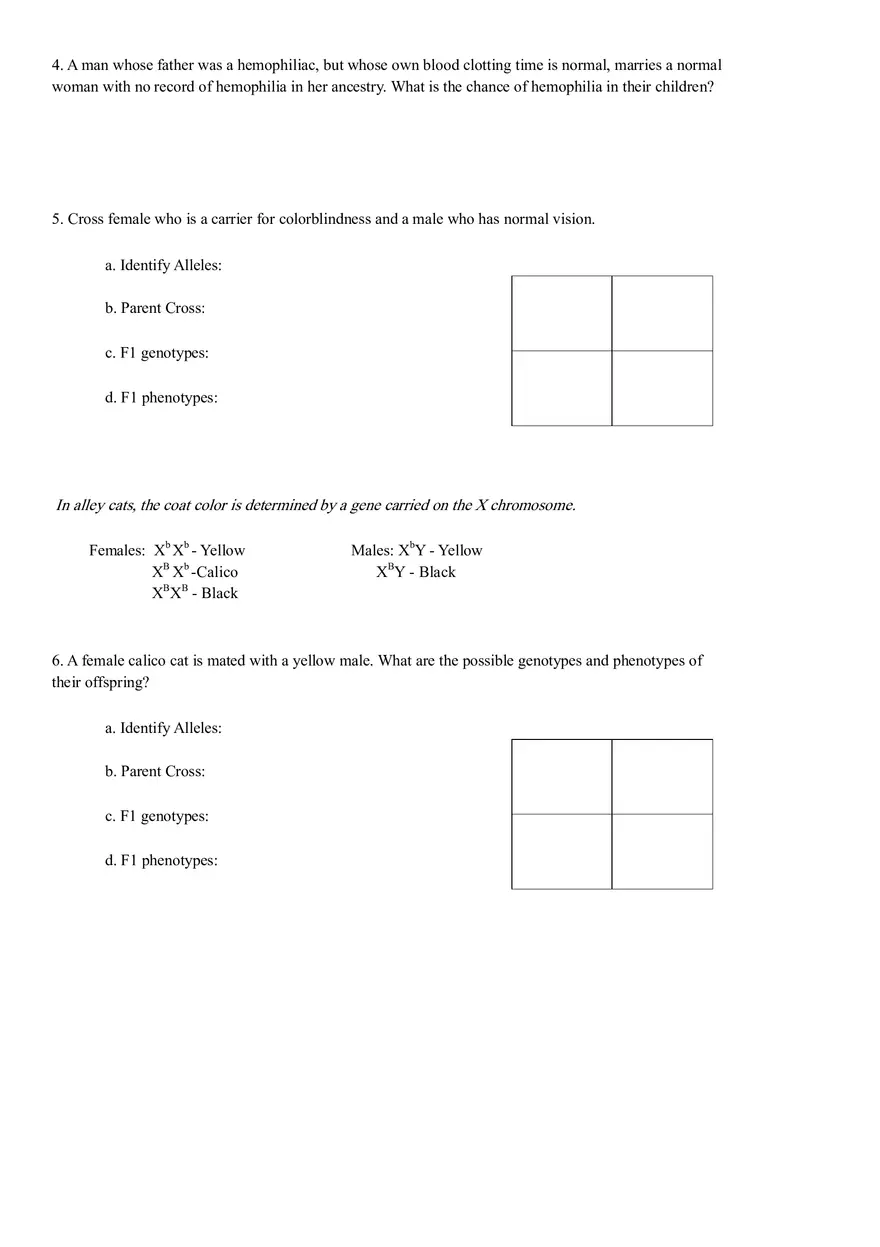 Mendel Packet - Genes - Page 9