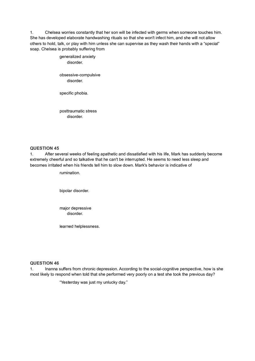 Psychotherapy and Historical Treatments in Psychology Part 2 - Page 10