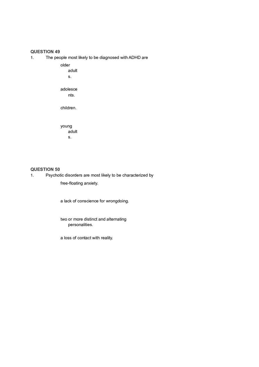 Psychotherapy and Historical Treatments in Psychology Part 2 - Page 3