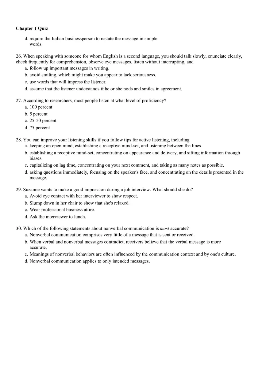 Strategic Management Chapter 1 (30 Questions) - Page 4