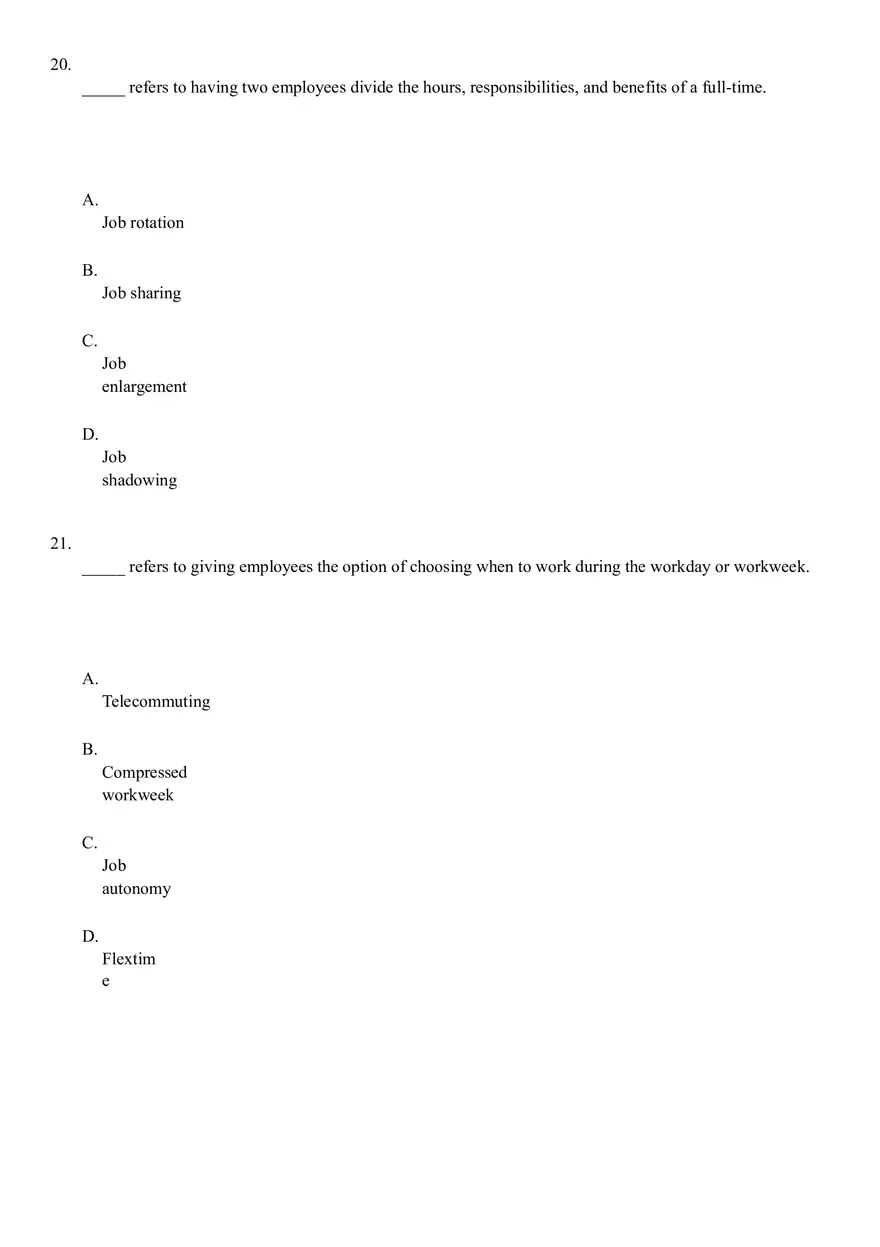 Workforce Development Programs and Sector Partnerships 20-53 Questions - Page 1
