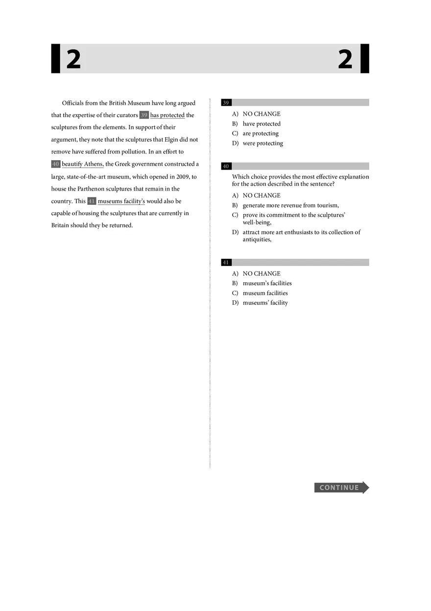 Reading Literature Test Part 2 - Page 7