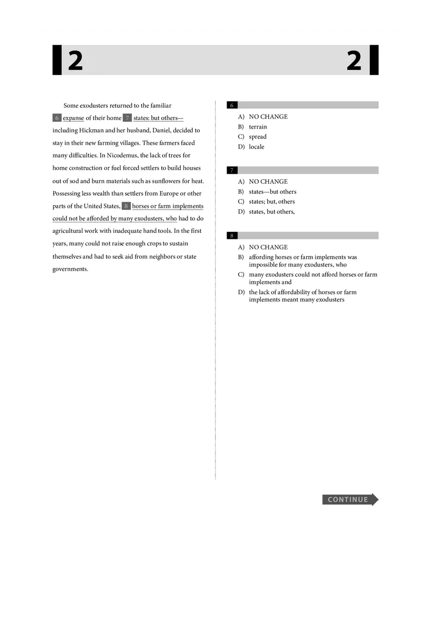 Reading Literature Test Part 2 - Page 9