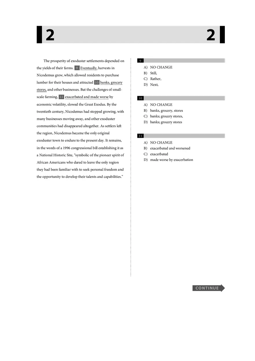 Reading Literature Test Part 2 - Page 10