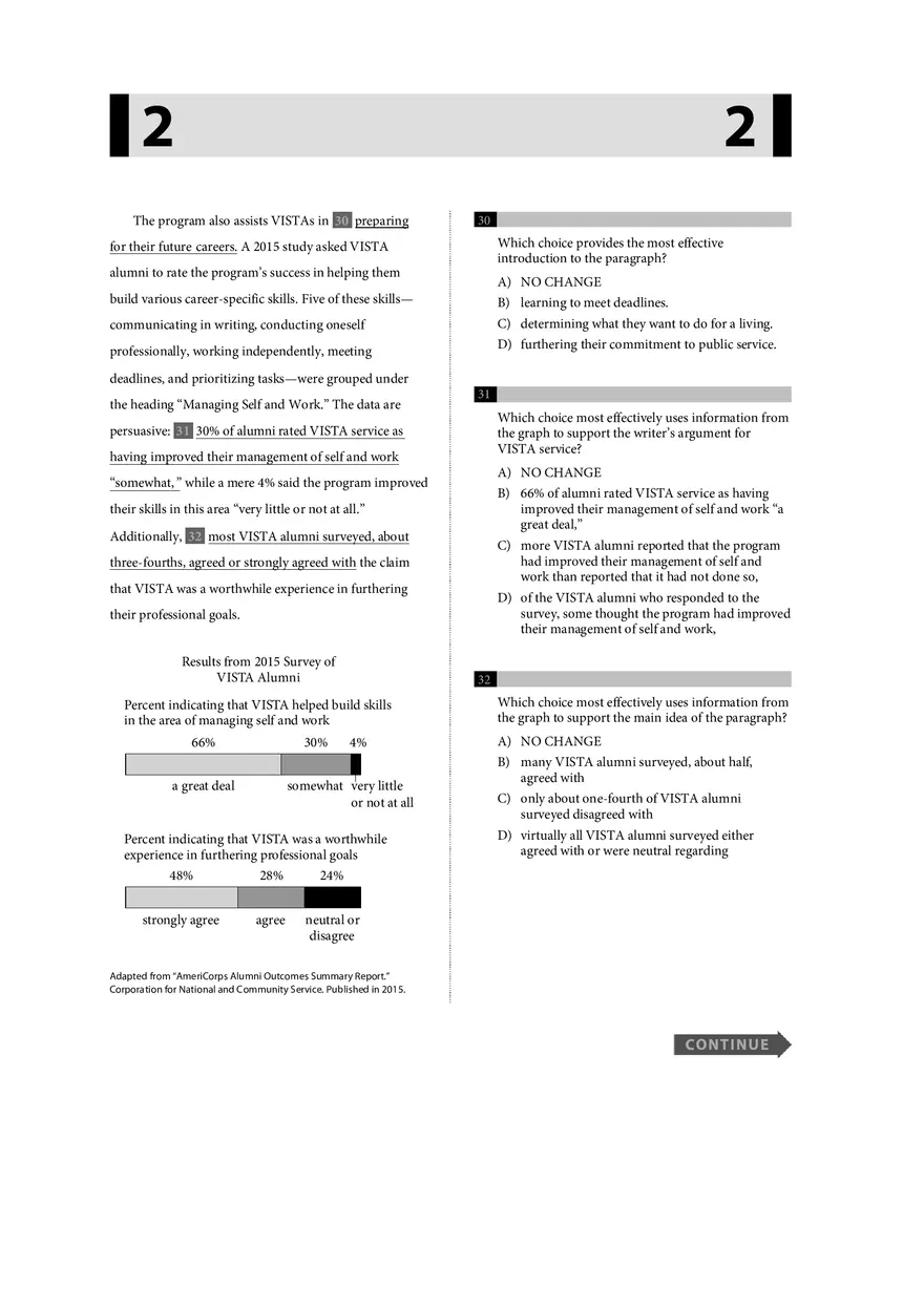 Reading Literature Test Part 2 - Page 3