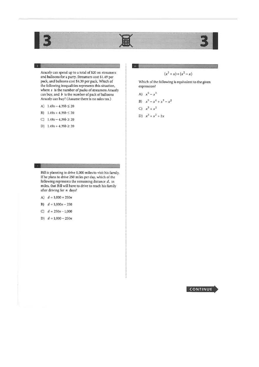 Reading Literature Test Part 3 - Page 3