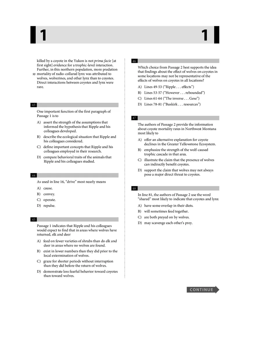 Reading Literature Test Part 1 - Page 7