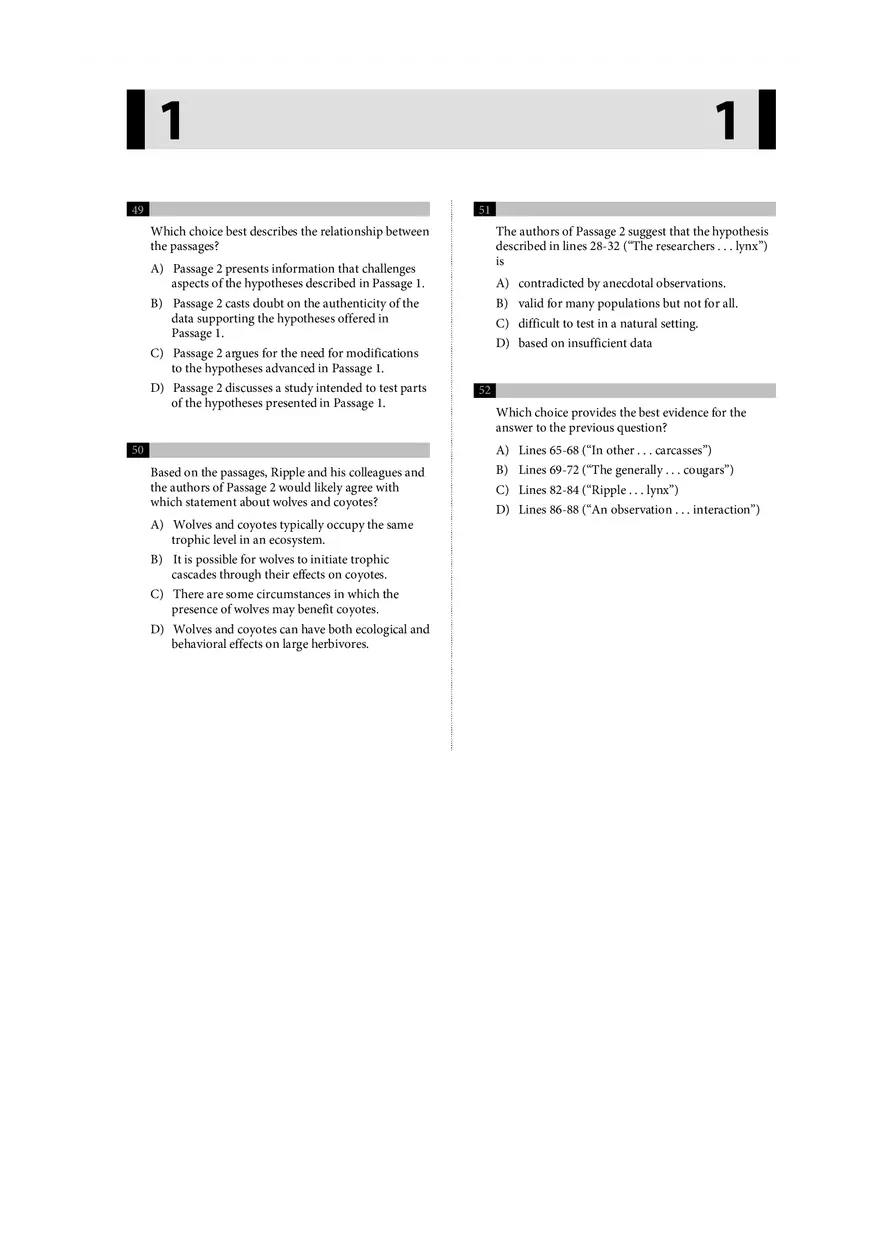 Reading Literature Test Part 1 - Page 8