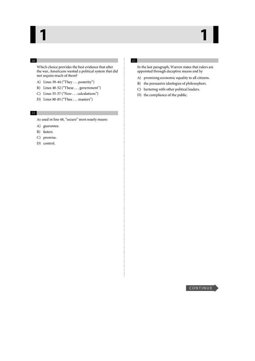 Reading Literature Test Part 1 - Page 5