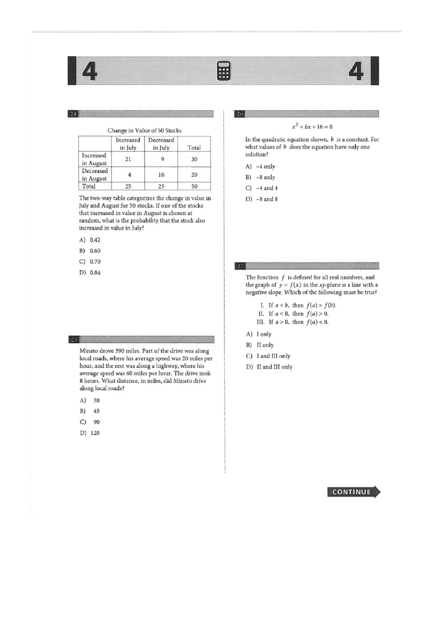 Reading Literature Test Part 4 - Page 15